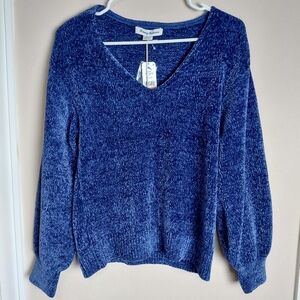 NEW Tommy Bahama | Island Luna Chenille V Neck| Bold Blue |  Women Size SMALL